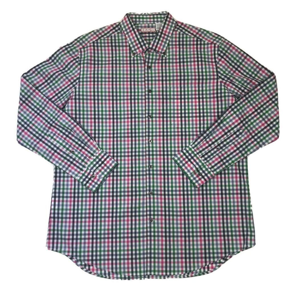 Ben Hogan Long Sleeve Button-Down Collar Shirt XL